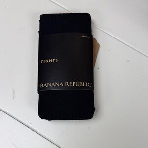 Banana Republic Black Opaque Tights